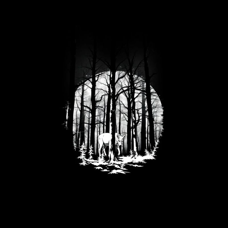 ✨🌲 "Forest Whispers" 🌿🌙