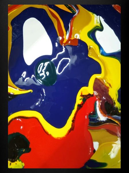 Vertical Colour Painting