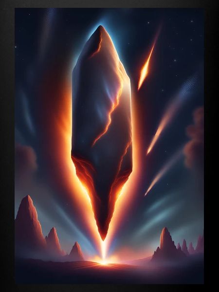 Cooler Meteorit