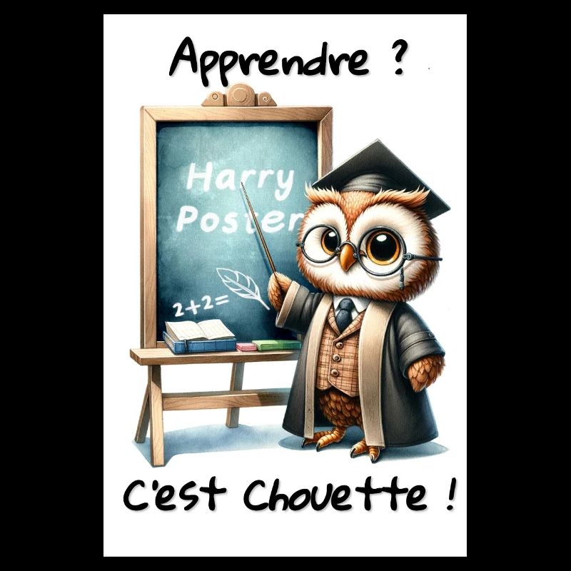 Owl Teacher - Learning is great!