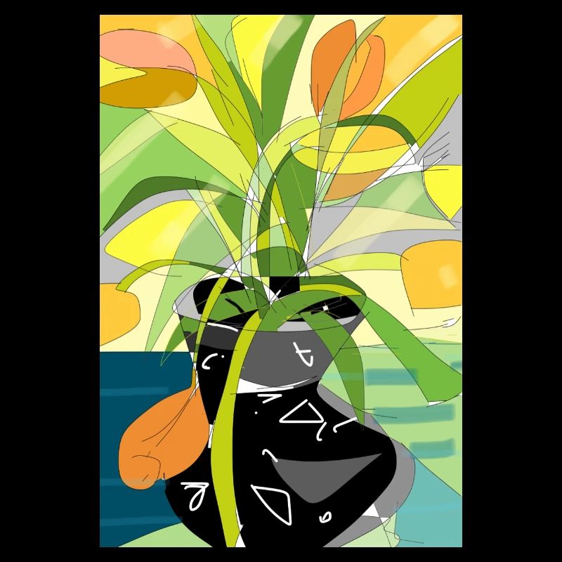 Colourful spring blossoms