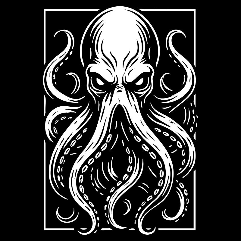 Cthulhu's Gauze – Tentacles in Black and White