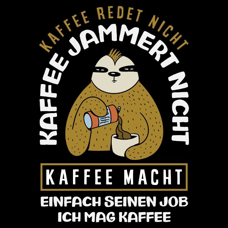 Le café ne parle pas, j’aime le café