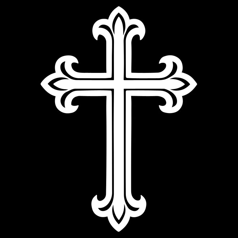 Symbole de croix chrétien