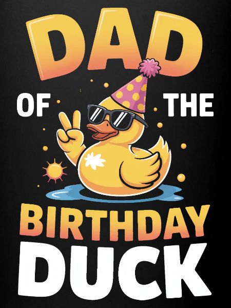 Papa du canard d’anniversaire