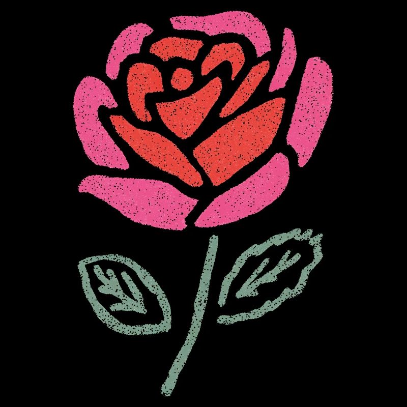 Wasserrose Farbexplosion