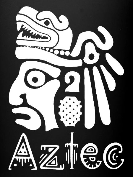 Guerrier aztèque (blanc)