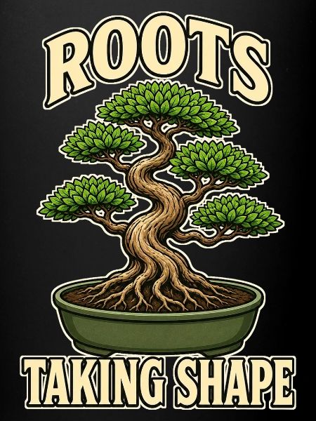 ROOTS TAKING SHAPE Pflanzen