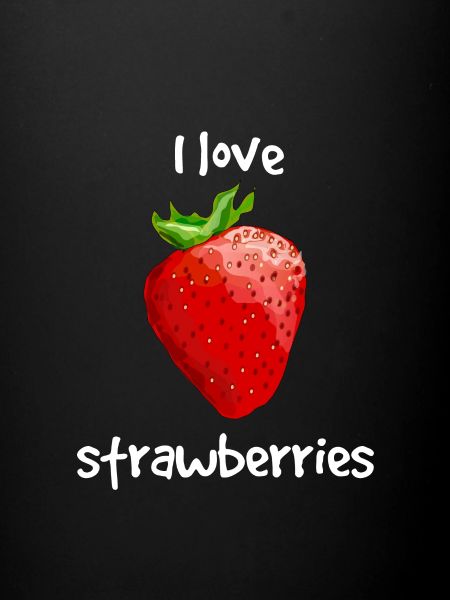 J'aime les fraises