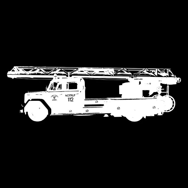 Fire engine aerial ladder