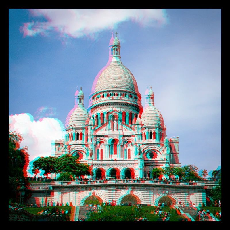SacreCoeur Anaglyphe