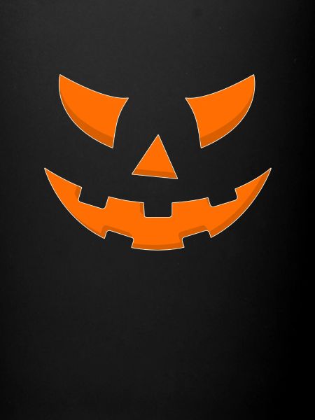 Pumpkin face Halloween