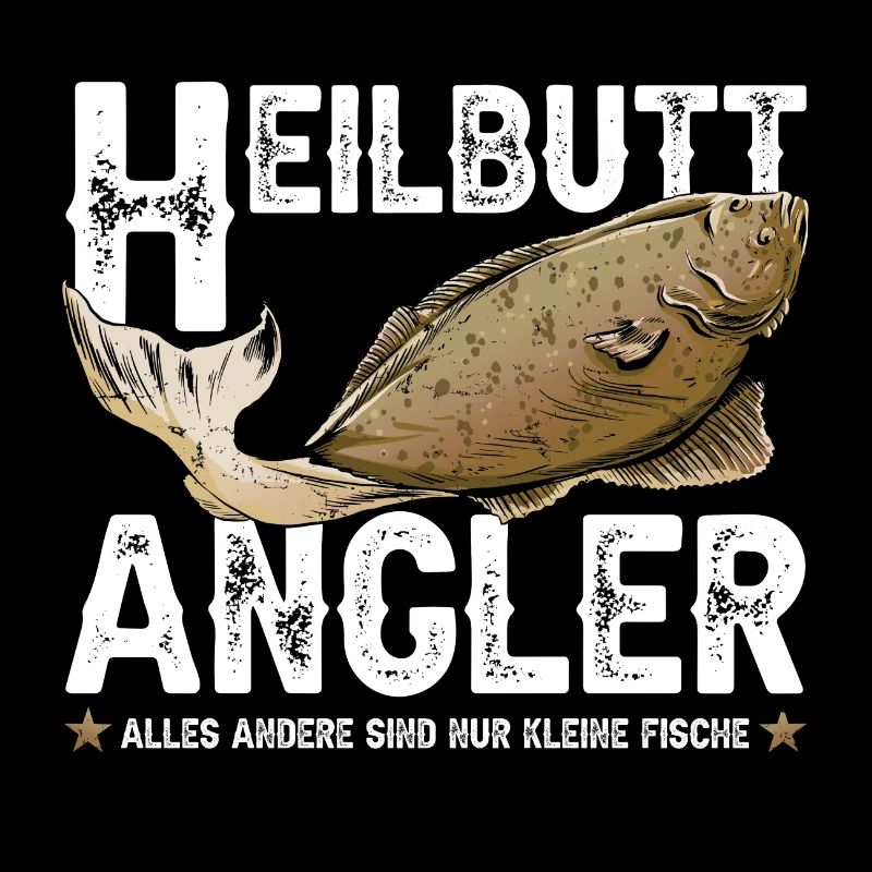 Heilbutt Angler
