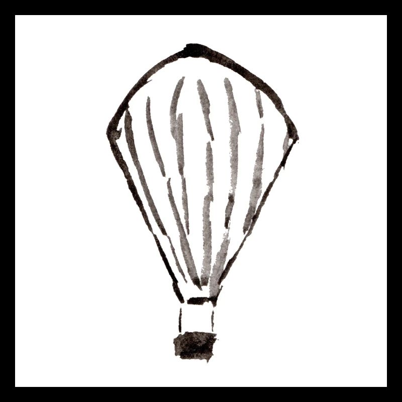 Schwarzer Ballon