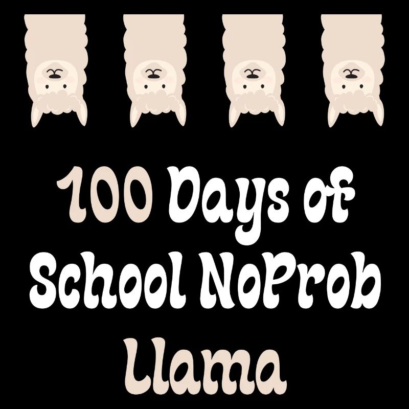 100 jours d’école NoProb Lama