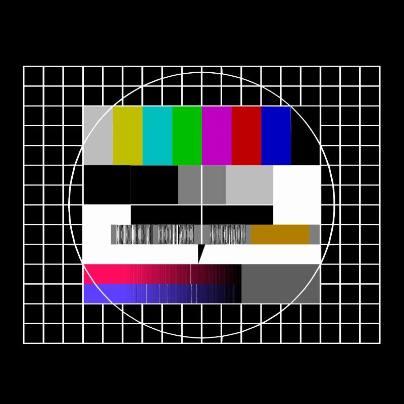 Testbild Retro Vintage