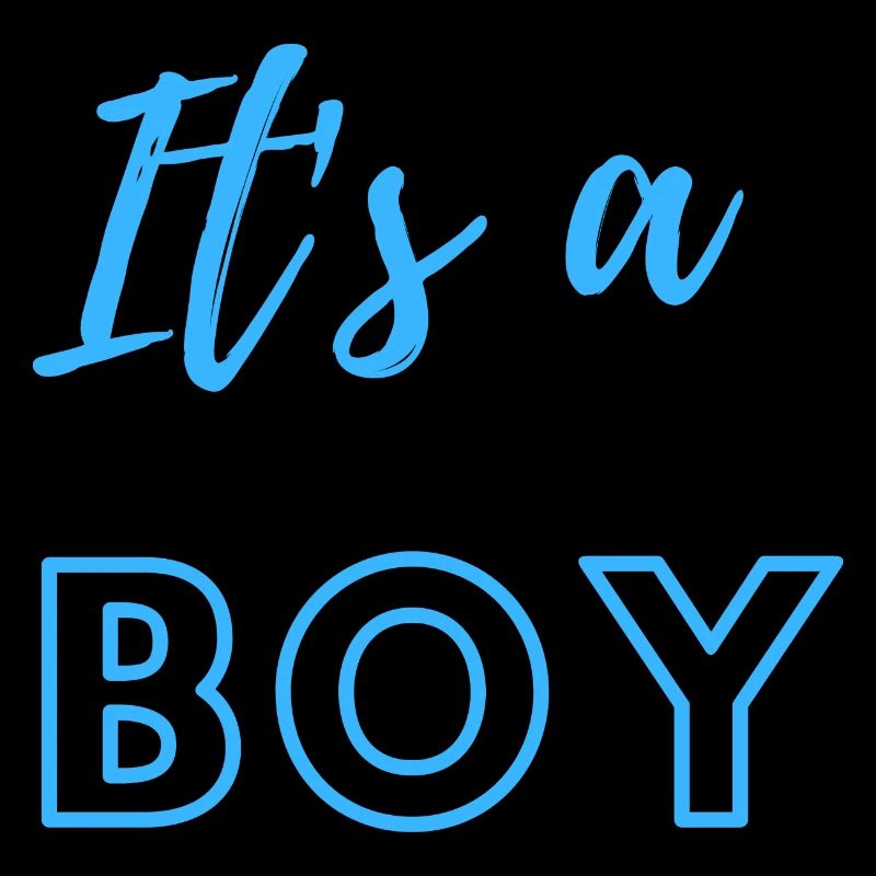 Annonce de bébé - Garçon - Grossesse