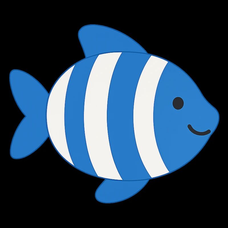 Poisson rayé
