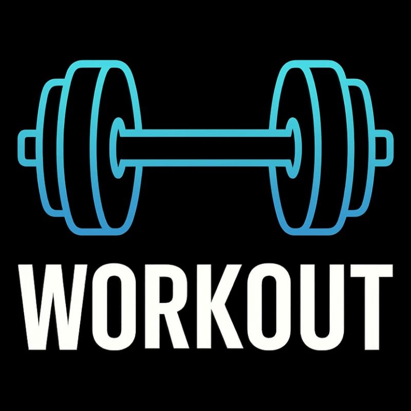 Neon-Workout-Hanteln