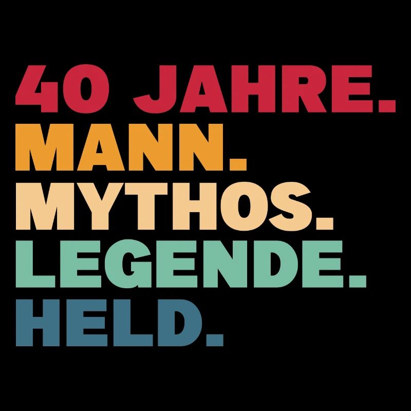 40 Jahre Mann 40. Geburtstag Geschenk