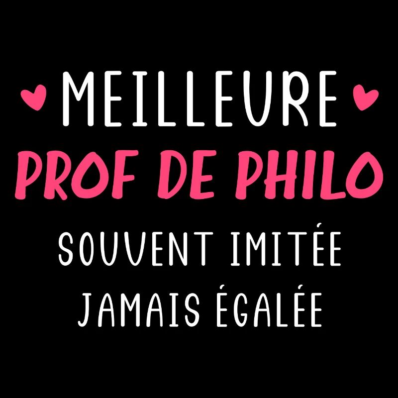 Souvent imitée jamais égalée meilleure prof philo