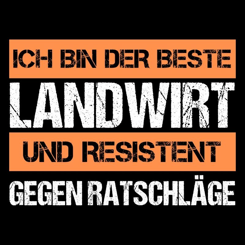 Resistenter Landwirt