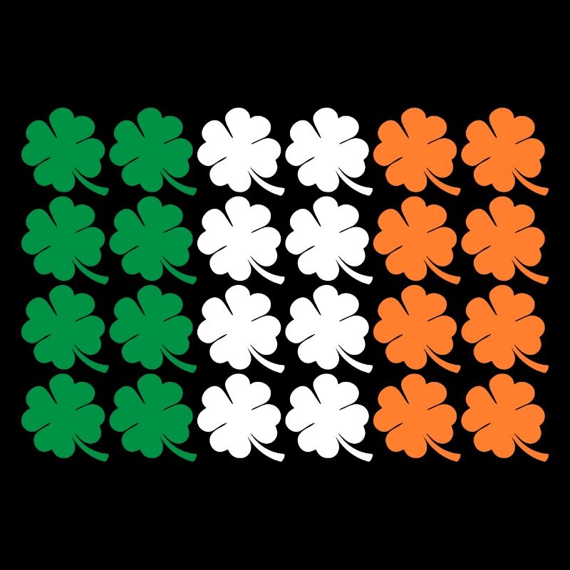Fête de la Saint-Patrick Irlande Drapeau Clover Cadeau