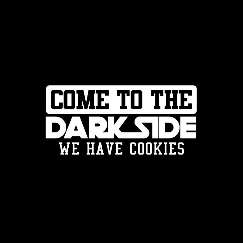 Darkside Cookie Tshirt Wars Idée cadeau