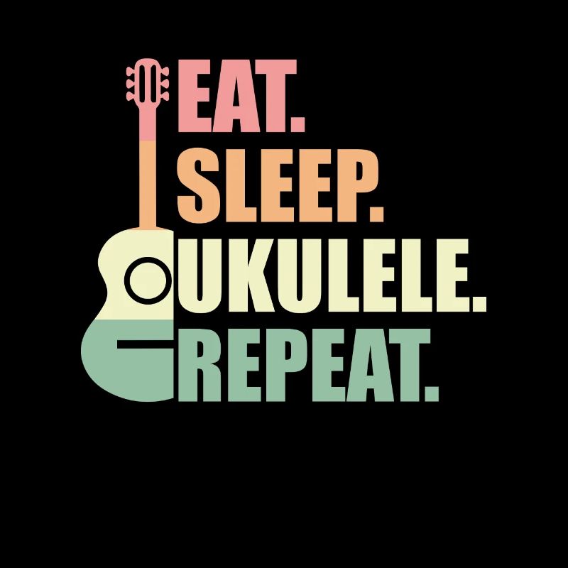 Ukulele Retro Geschenk