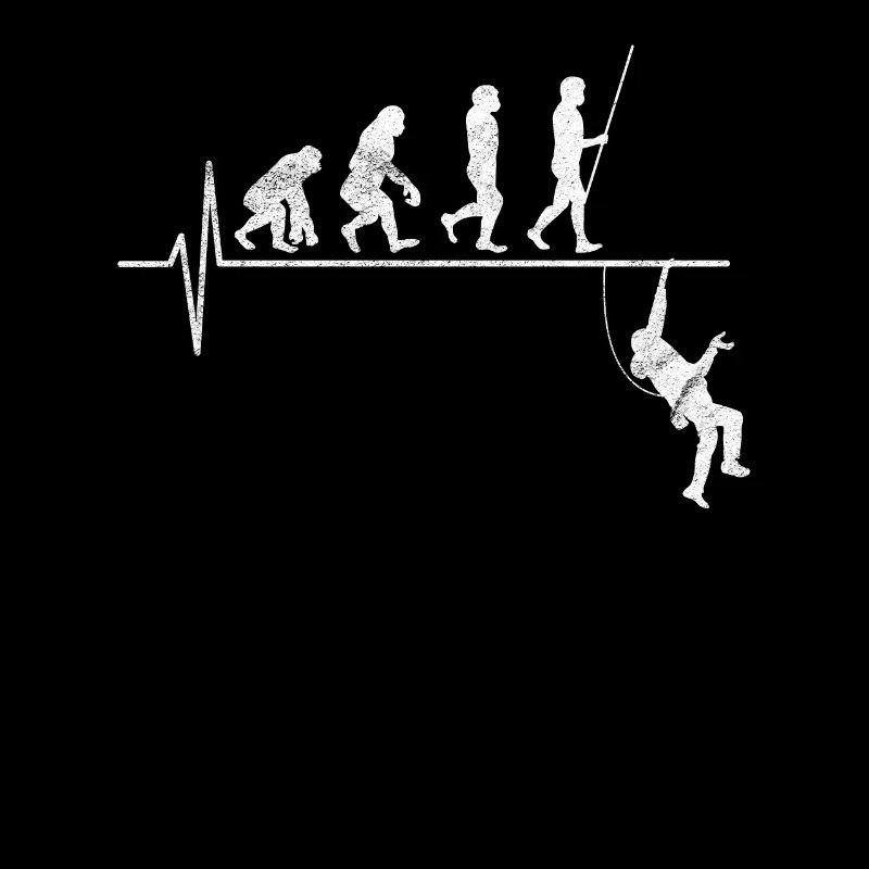 Klettern Evolution Geschenk