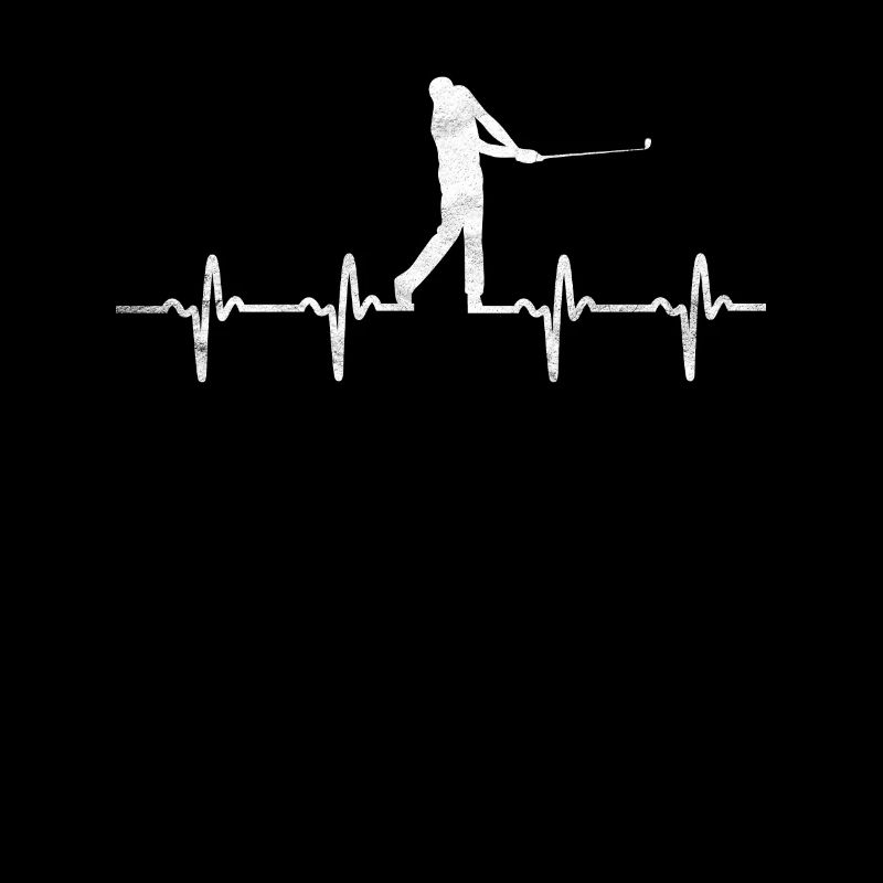 Golf golfer frequency heartbeat