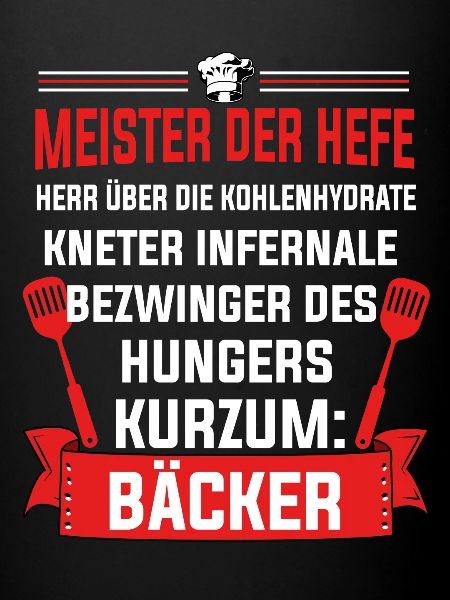 Bäcker Spruch Geschenk