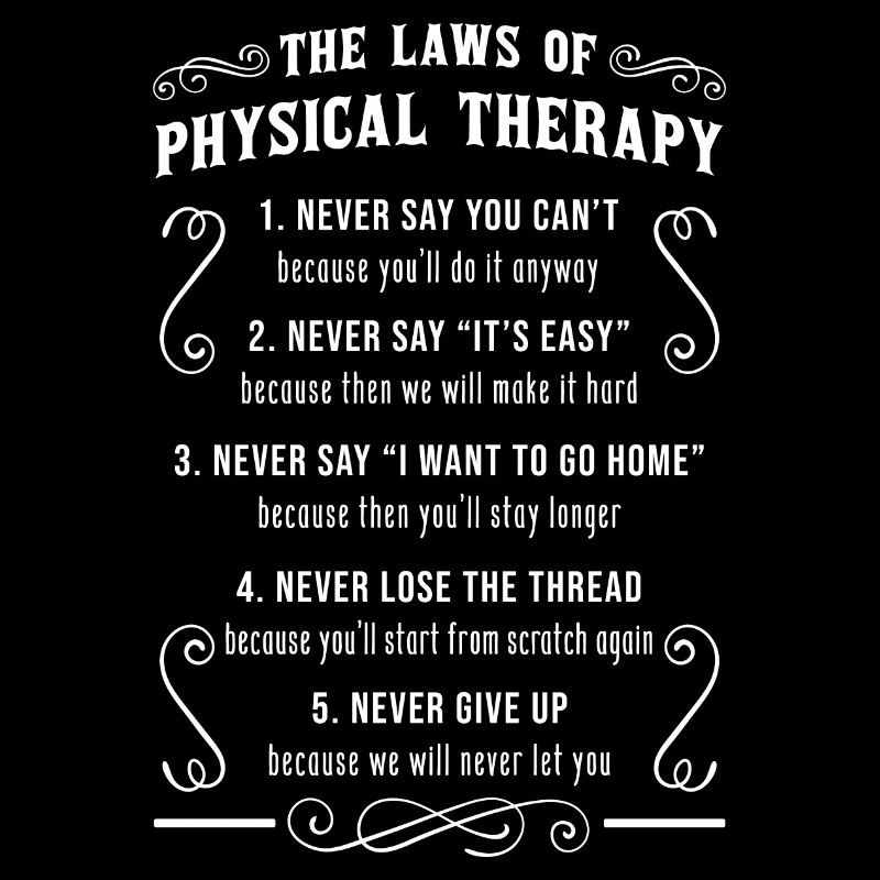 Les lois de la physiothérapie