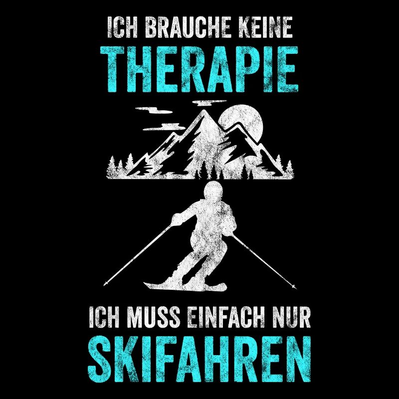 Skifahrer Skipisten Abfahrt Motiv