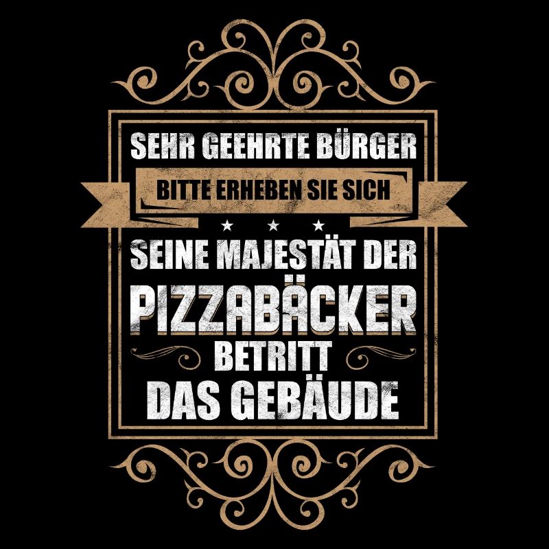 Lustige Sprüche Pizzabäcker Geschenkidee