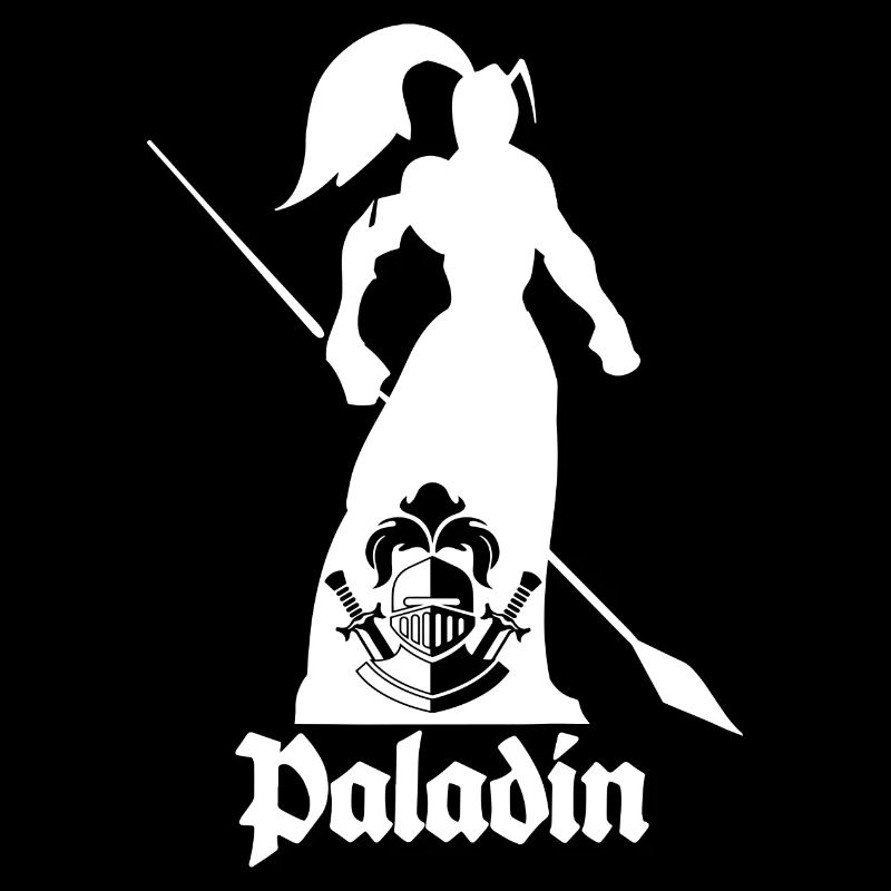 Paladin JDR - emblem - RPG role-playing game DM
