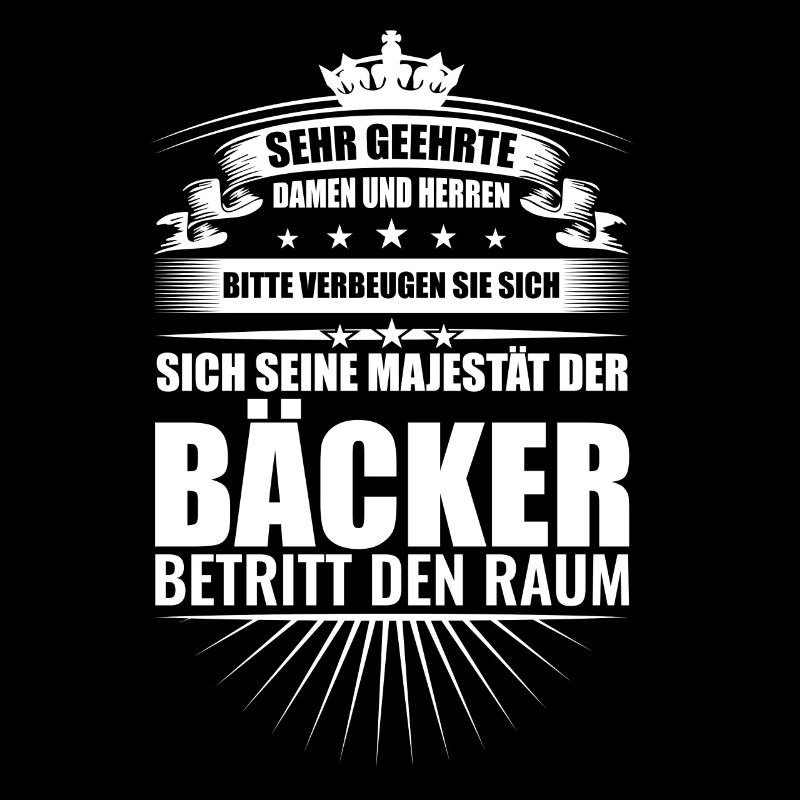Lustiges Bäcker Backen Sprüche Geschenk