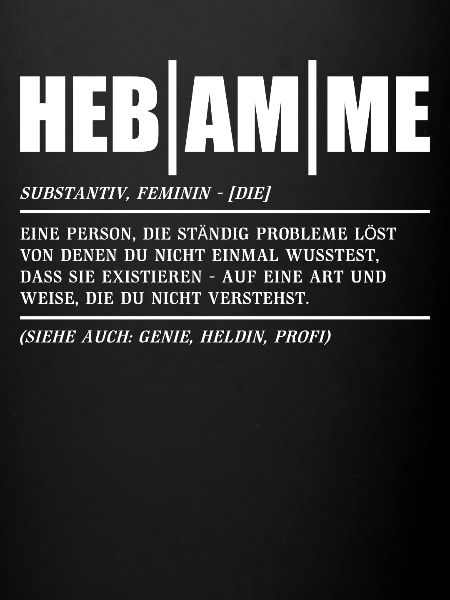 Hebamme