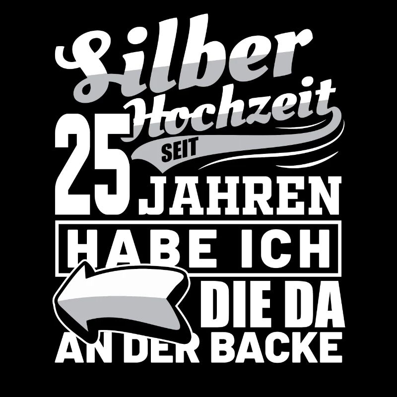 Silberhochzeit Hochzeitstag Ehe Mann Geschenkidee