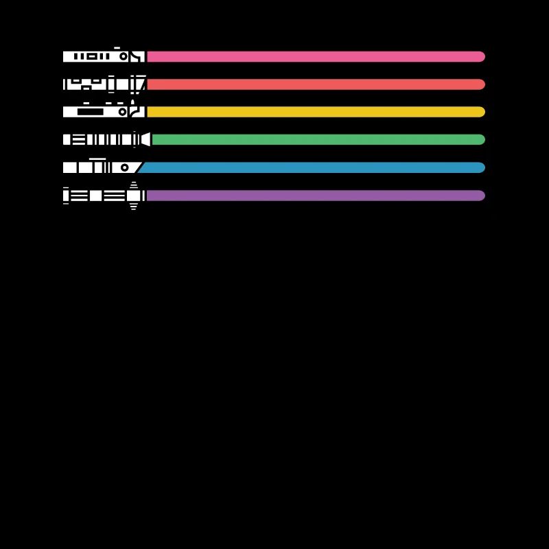 LGBT CSD Gay Pride Regenbogen Lichtschwert