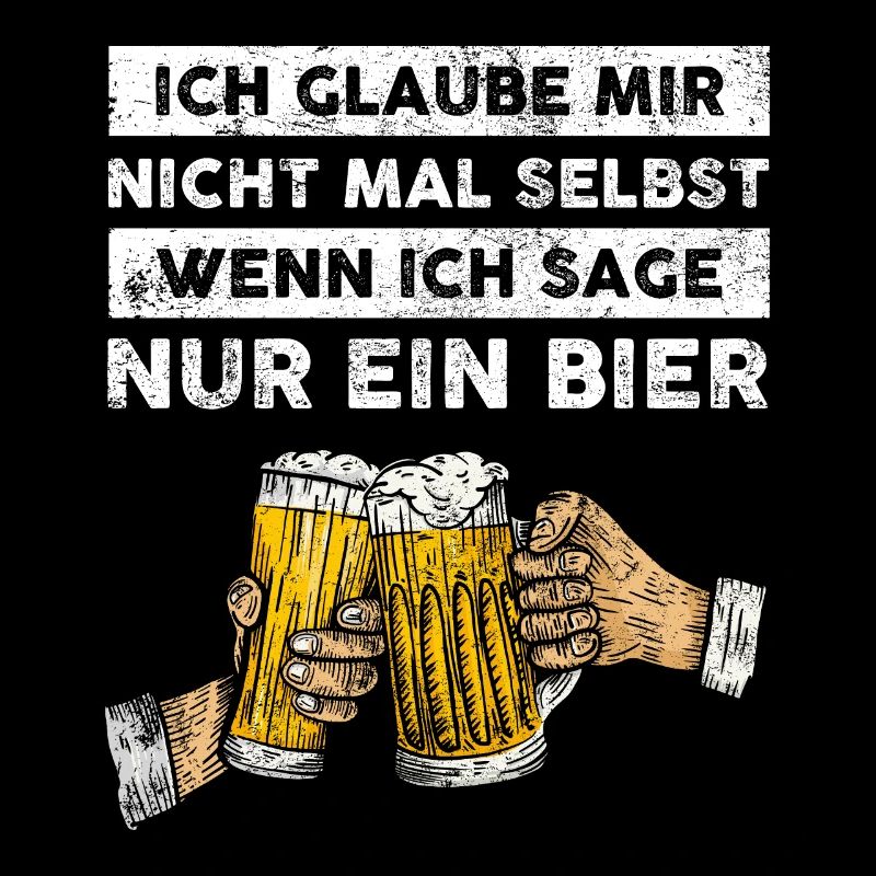 Bier - Lustige Geschenkidee mit Bier Spruch