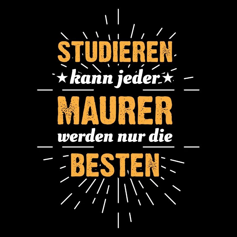 Maurer lustige Geschenkidee