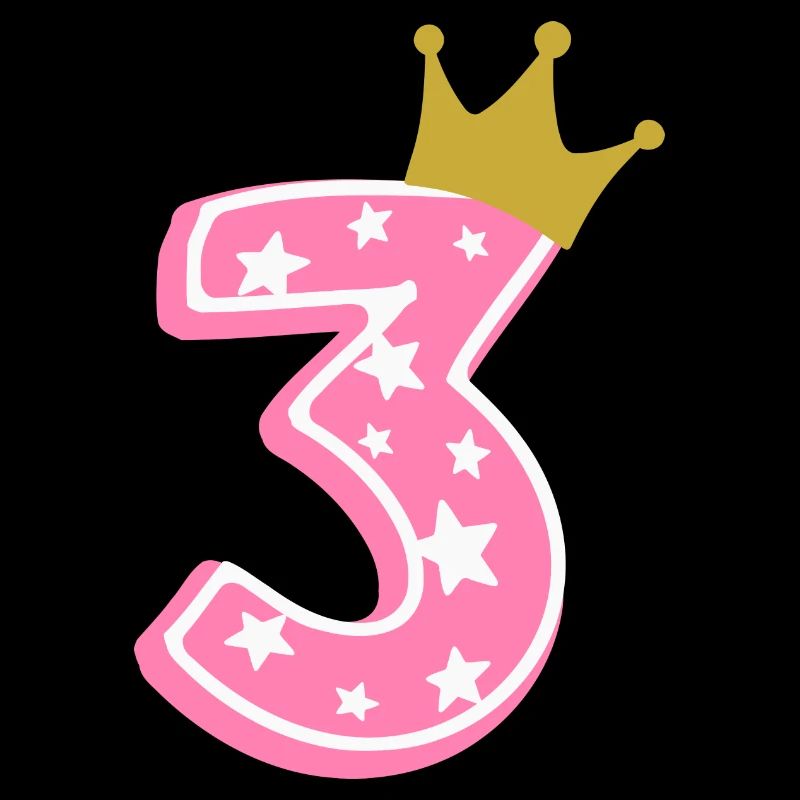 3 Krone 3. Geburtstag 3 Jahre