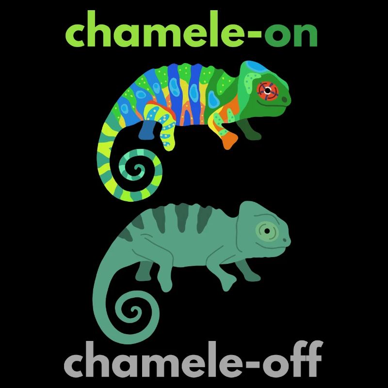 Chamäleon - An/Aus
