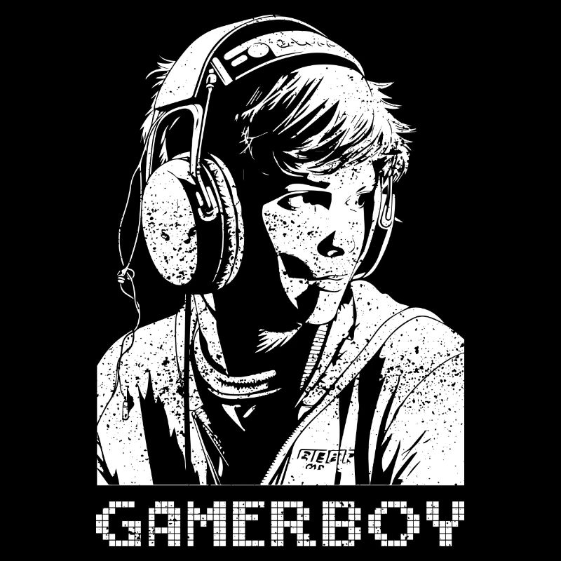 Gamerboy - blanc