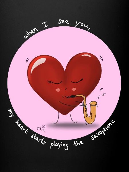 Heart Plays Saxophone
