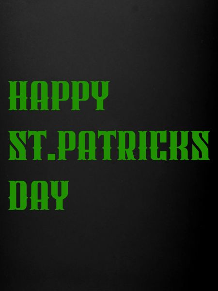 « Joyeuse Saint-Patrick » Vert