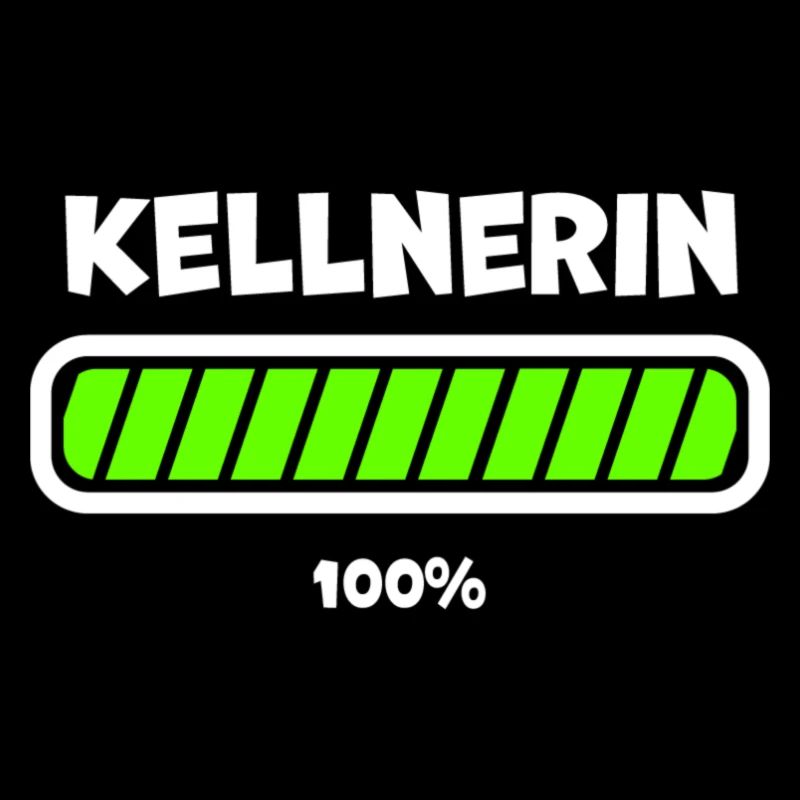 Kellnerin Loading Ladebalken