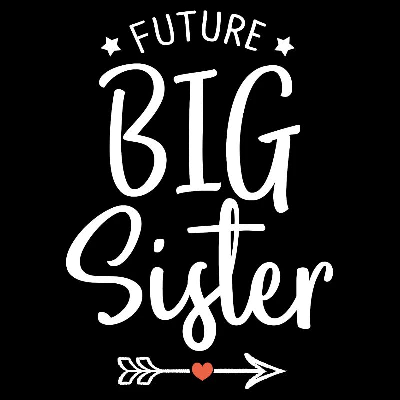 future big sister geschenk geburt große Schwester