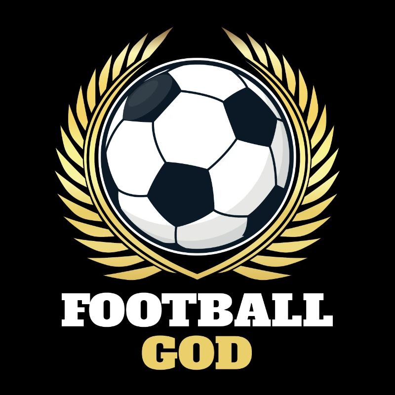Lustiges Fußball Gott